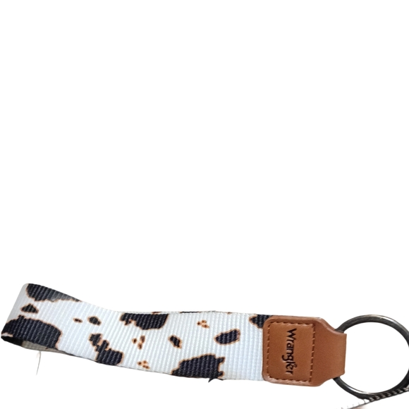 Wrangler Brown and White Cow Print Shoulder Bag Set - Picture 9 of 11